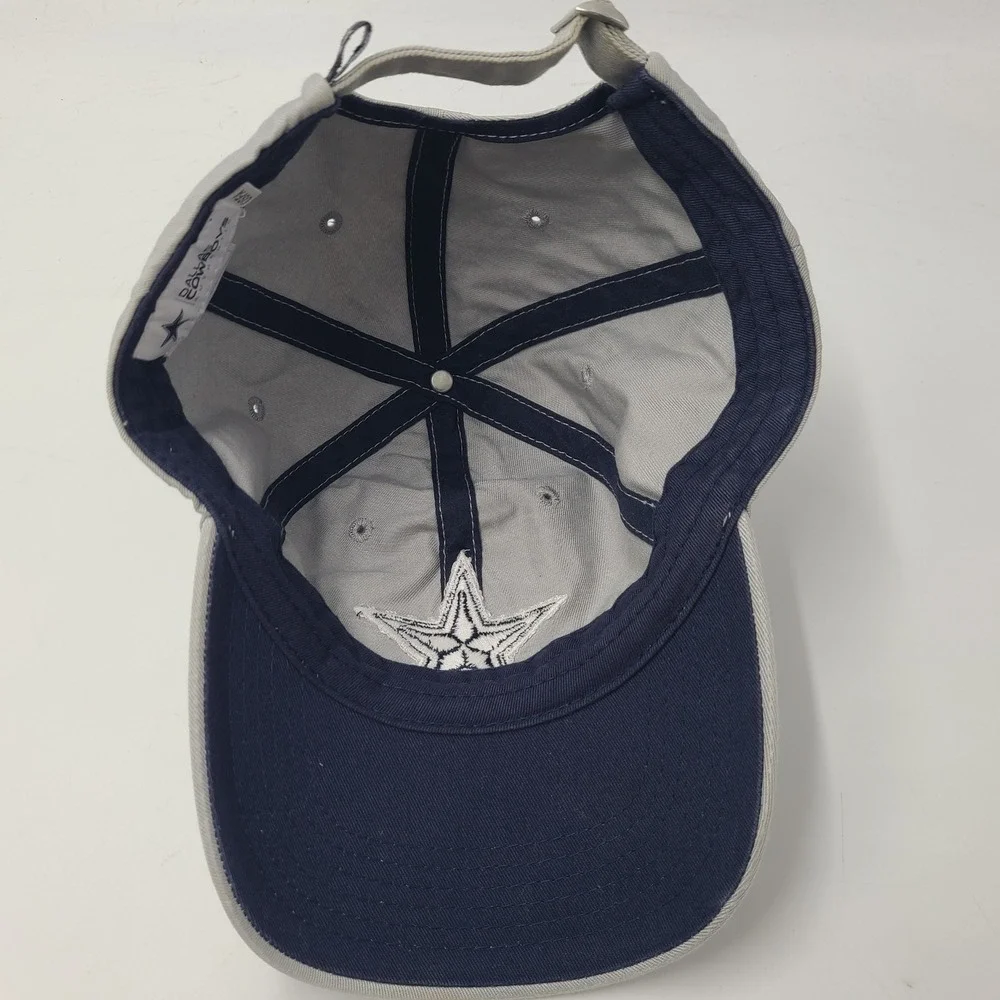 Dallas‎ Cowboys Hat Strapback Gray Blue NFL Football Authentic Casual Cotton Men